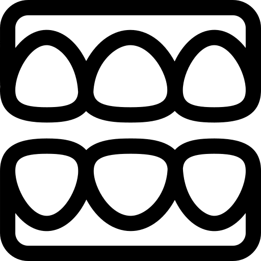 Denture dentist tooth dentures icon