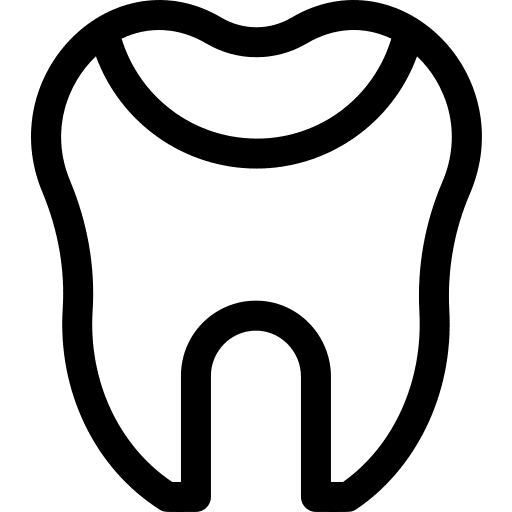 Tooth filling tooth filling medical tooth icon