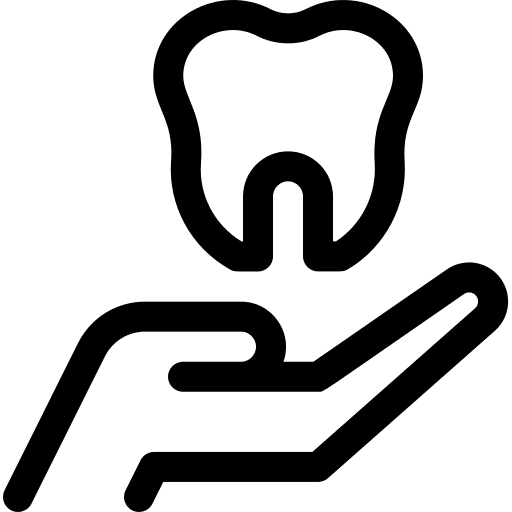 Dental care hygiene hygienic healthcare and medical icon