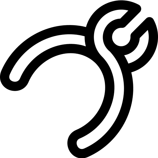 Pliers health healthcare and medical tool icon