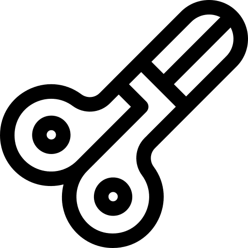 Scissor healthcare and medical medical scissor icon