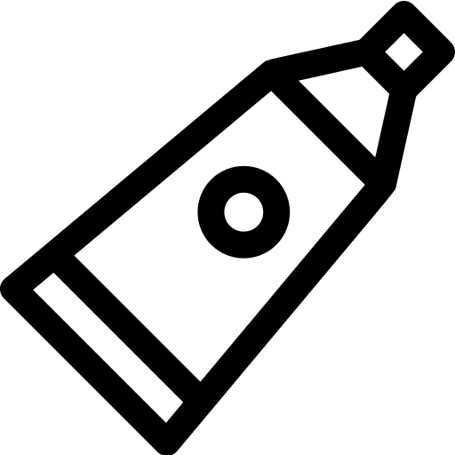 Toothpaste toothbrush hygienic toothpaste icon