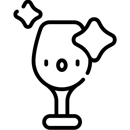 Glass glasses washing furniture and household icon