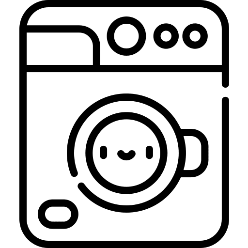 Washing machine fashion electronics washing machine icon