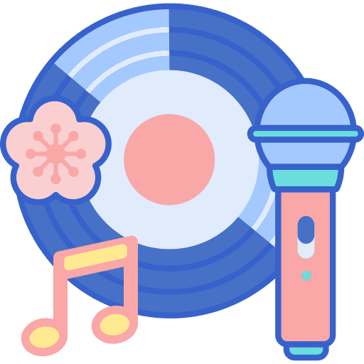 Pop microphone pop music and multimedia icon
