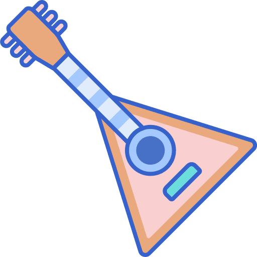 Balalaika russian music orchestra icon