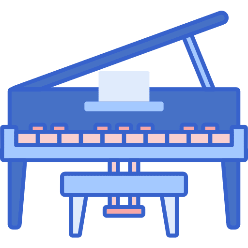 Grand piano grand piano music and multimedia musical instruments icon