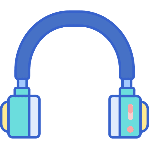 Headset headset listening plug icon