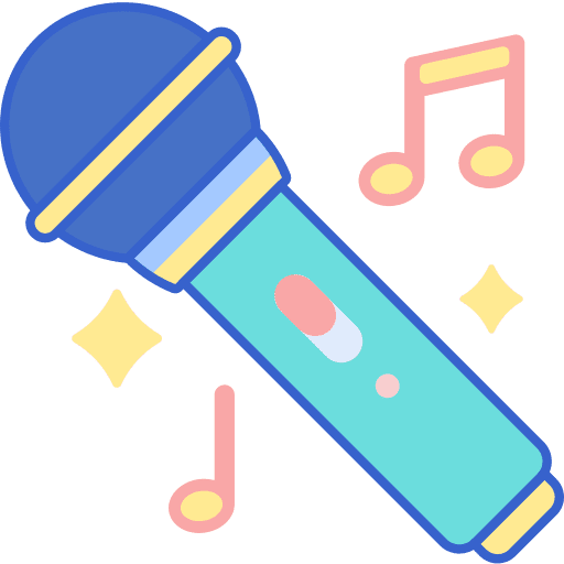Karaoke karaoke speaker technology icon
