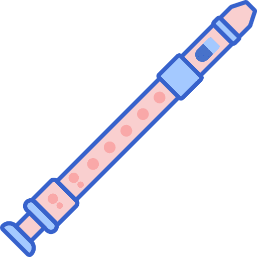Flute music wind instrument music instrument icon