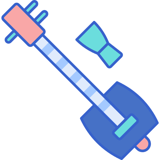 Shamisen orchestra music and multimedia cultures icon