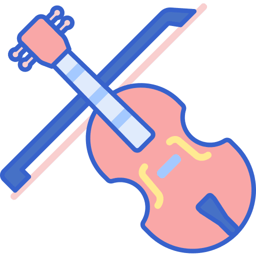 Violin string instrument musical instrument orchestra icon