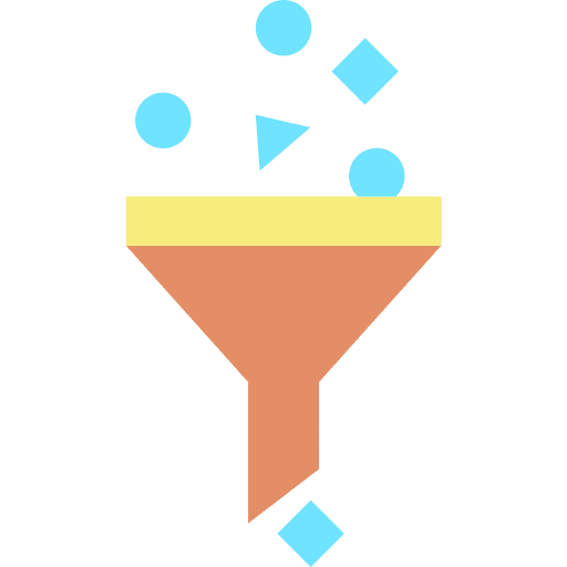 Filter transference process transfer icon