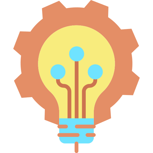 Technology relevant technology science icon