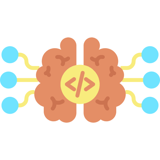 Ai artificial intelligence software program icon