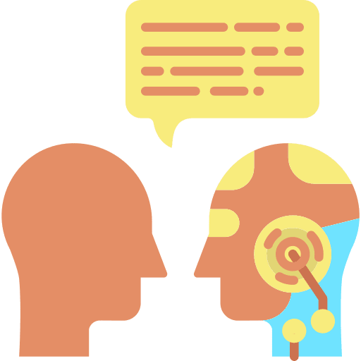 Chat conversation bot electronics icon