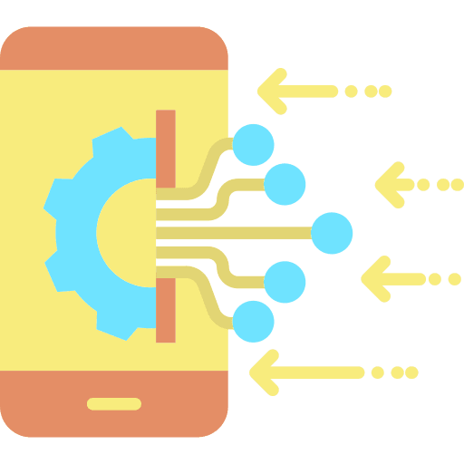 Intelligence smartphone robotics intelligence icon