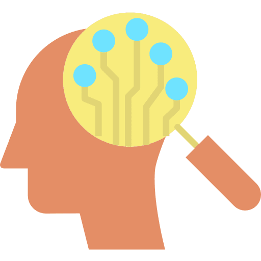 Cloud engineering robot ui icon