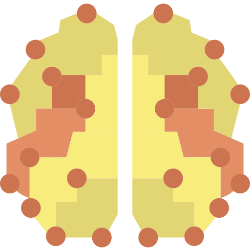 Brain brain connection artificial intelligence icon