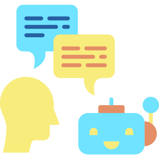Chat android electronics conversation icon