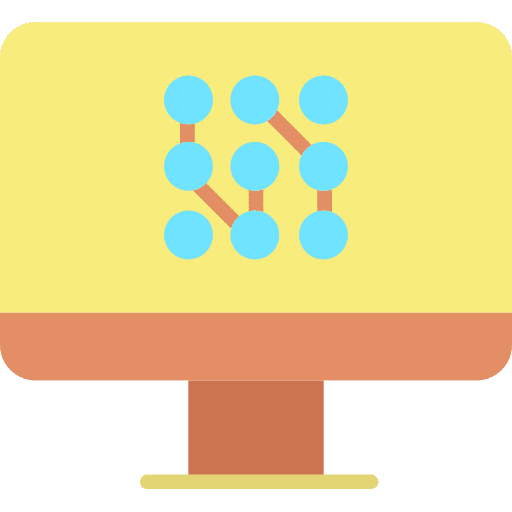 Ai email screen chat bubble icon