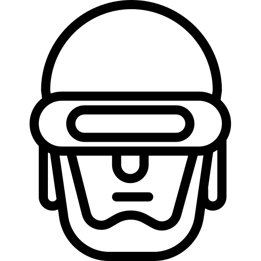 Terminator futuristic robot robotics icon