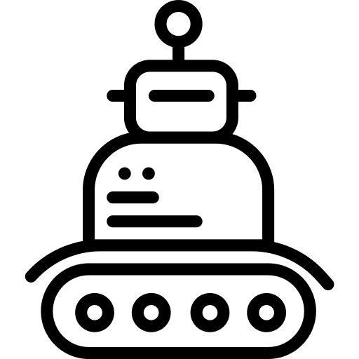 Robot robotics electronics robot icon