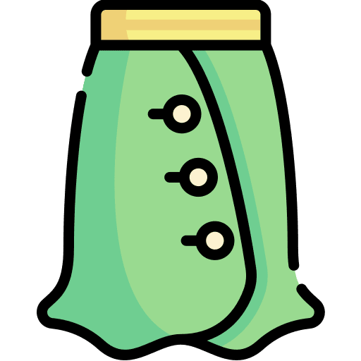 Skirt clothes fashion garment icon