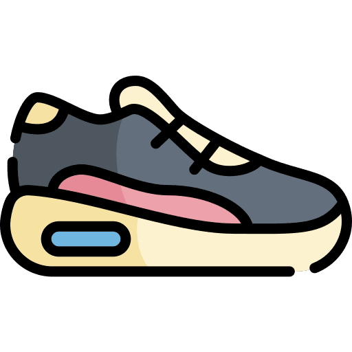 Sneakers footwear shoes sneaker icon