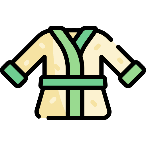 Bathrobe bathing bathrobe bathroom icon