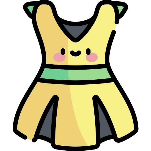 Dress clothes dress garment icon