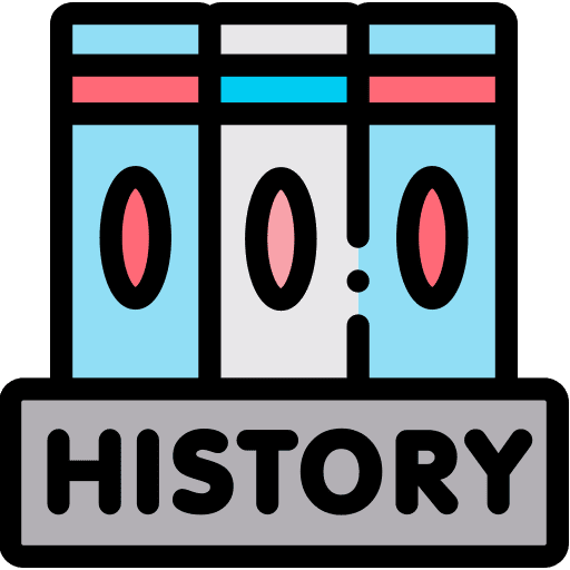 History educational book cultures history icon