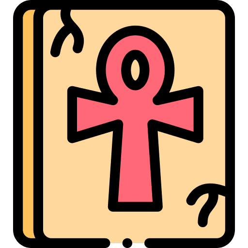 Ankh cross cultures egypt icon