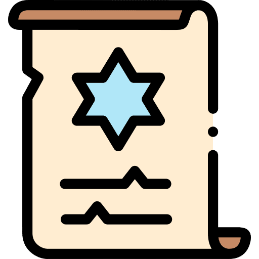 Scroll scroll outline paper ancient scroll icon