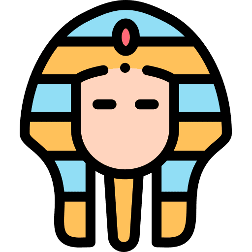Pharaoh cultures egyptian pharaoh icon