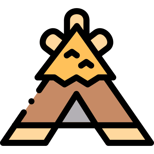 Tent tent scenery cultures icon