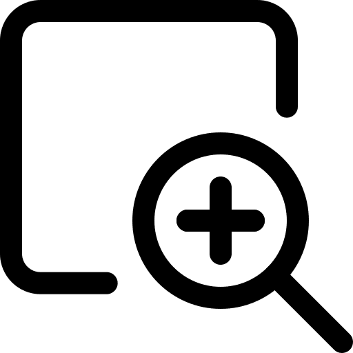 Add add search loupe icon