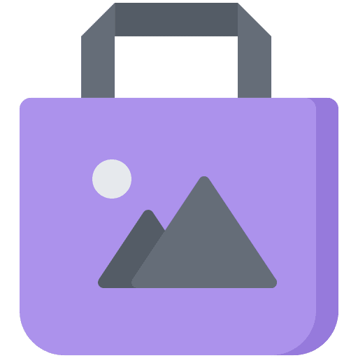 Bag business tote bag commerce icon