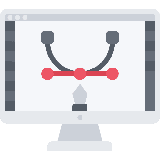 Vector edit tools graphics vector icon