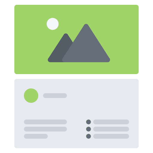 Business card identity identification business card icon