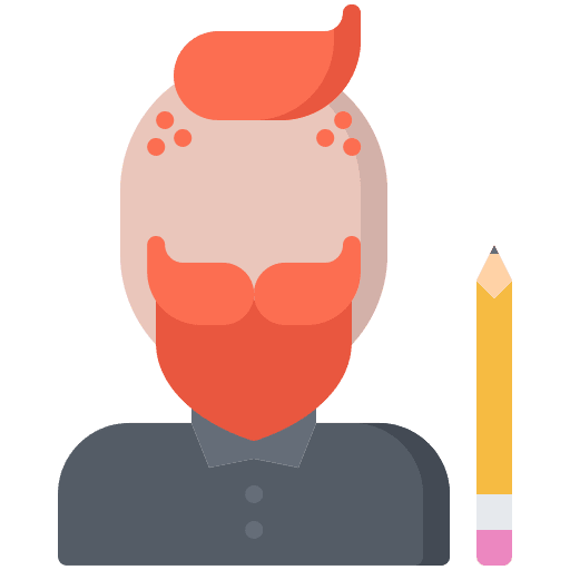 Designer graphic design artist jobs icon