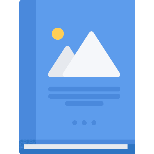 Magazine communications magazine marketing icon