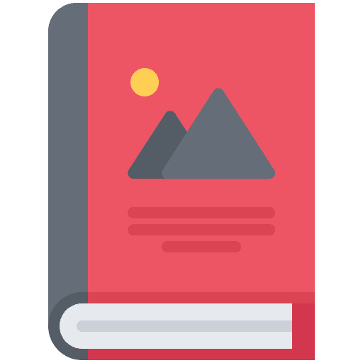 Book bookmark business notebook icon