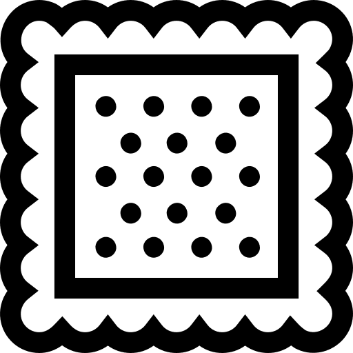 Biscuit cookie dessert baker icon