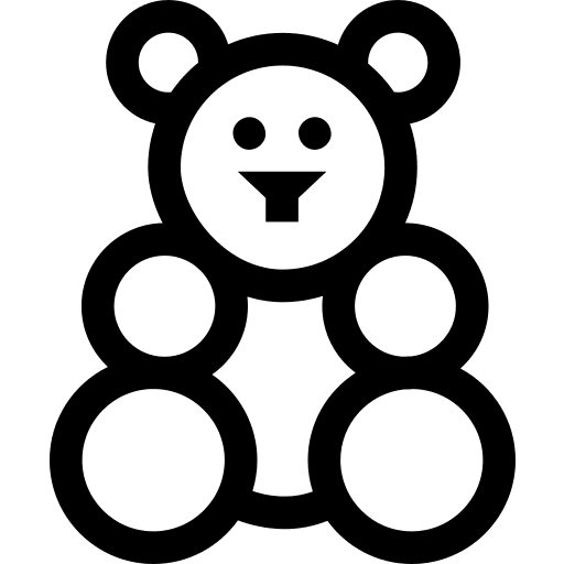 Gummy bear sugar sweet gummy bear icon