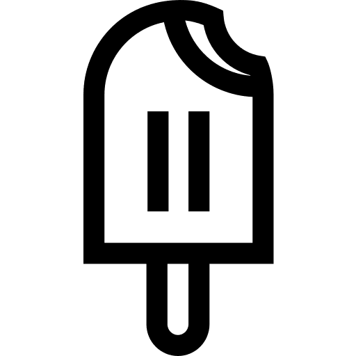 Ice cream food sweet summertime icon