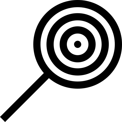 Lollipop sugar dessert sweet icon