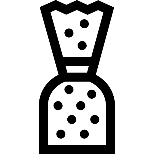 Bonbon food and restaurant chocolate food icon