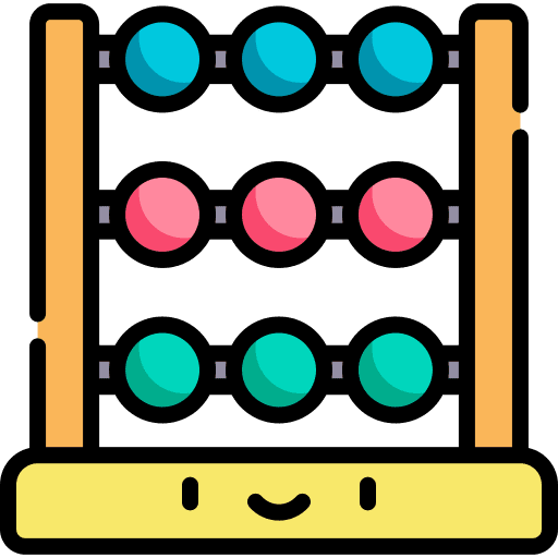 Abacus education abacus mathematics icon