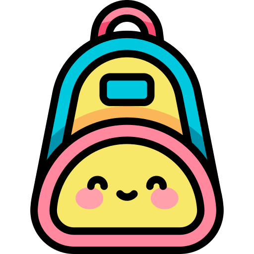 Backpack backpack travel baggage icon